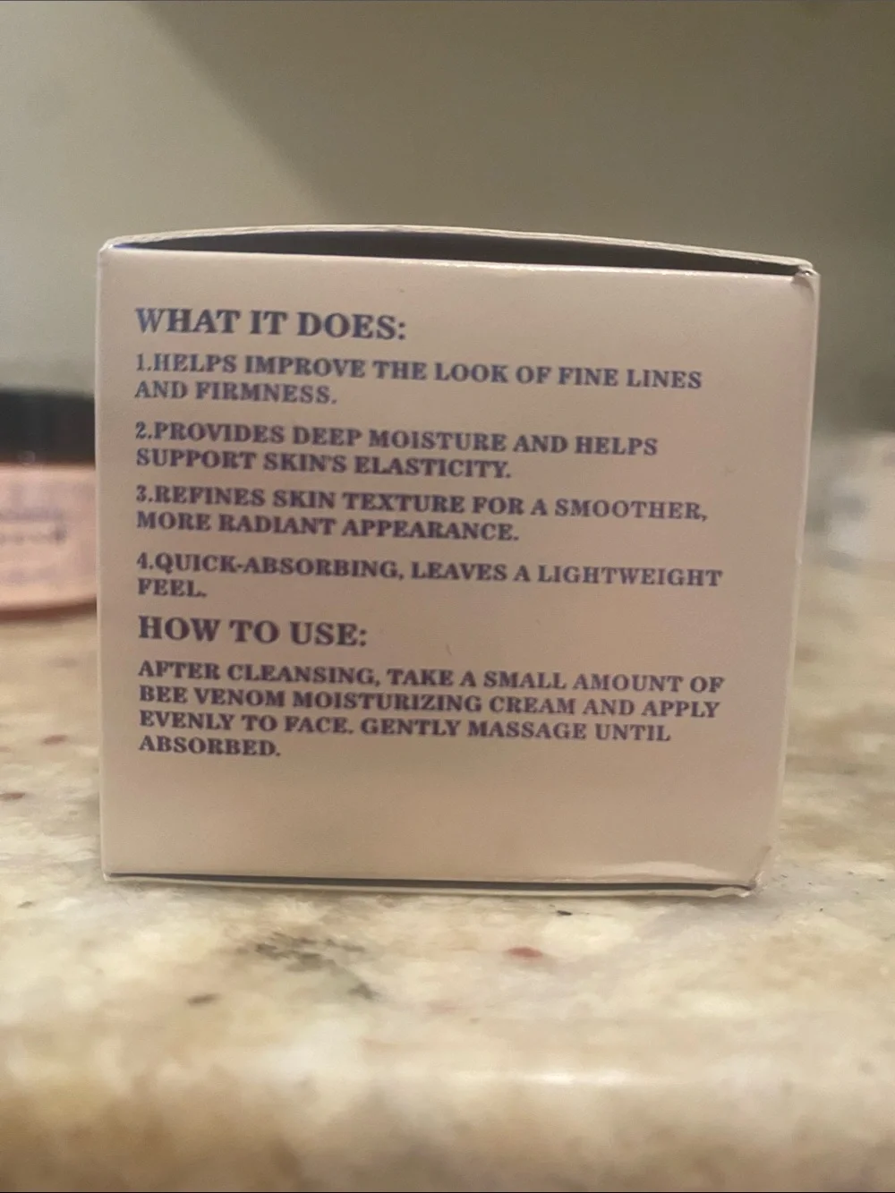 MISSBEE QUEEN Bee Venom Skin Cream NWT 2.1 Oz.
